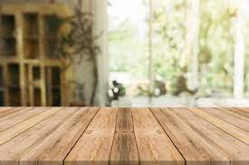 Download Wooden Board Empty Table In Front Of Blurred Background Perspective Brown Wood Over Blur In Coffee Shop Can Be Used For Display Or Montage Your Prod Wood Table Background
