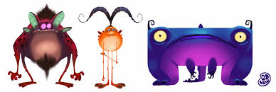 Brett 2d Bean Concept Art World Creature Design Character Design Character Design Animation