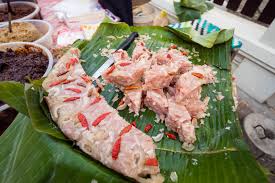 Naem khao tod (lao crispy rice salad aka lao fried rice ball salad). Laos Food 12 Of The Best Laotian Dishes You Need To Eat