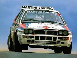 la vera lancia delta lancia delta martini racing rally car