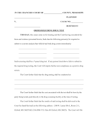 No, in alabama, a judge through your county court system is who will handle your custody hearings. Https 18thchanceryms Com Resources Orderfordrugtesting Pdf