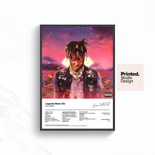 Join the world's largest art community and get personalized art recommendations.log in. Juice Wrld Poster Legends Never Die Album Cover Poster Print Etsy