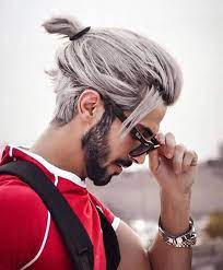Rate This Hairstyle From 1 10 Use Approvedhairstyles All Credits To It S Respective Owner Men Hair Color Top Knot Hairstyles Long Hair Styles Men