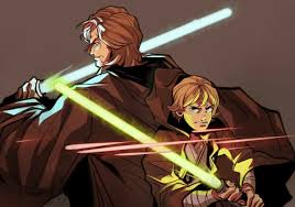 Anakin And Luke Star Wars Fandom Star Wars Film Star Wars Fan Art