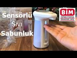 Bim 9 Ekim 2020 Kiwi Hareket Sensorlu Sivi Sabunluk Kutu Acilimi Ve Inceleme Otomatik Dezenf Youtube
