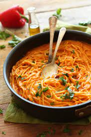 Take inspiration from this menu. Recipe Low Cholesterol Red Pepper Pasta