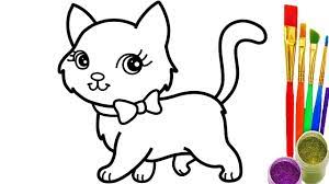 You know that some cats just want to be left alone one thing that kids like about doing cat coloring pages for kids is that you get to see their reactions to being around cats. Coloring Pages Easy Cat Drawing For Kids Novocom Top