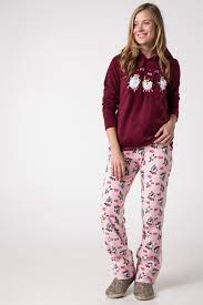 Pembe Kadin Kapsonlu Pijama Takimi 383794 Pijama Kapsonlular Abaya Tarzi