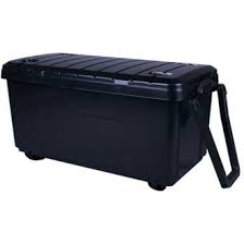 Stockez vos affaires de ski, les jouets, vos outils de jardinage ou les accessoires de piscine. Useful Box Coffre De Rangement A Roulettes 160 Litres