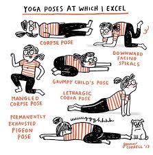 Pin By Terese Osterholm On Inspo Draw Paint In 2020 Corpse Pose Yoga Funny Triangle Pose Yoga
