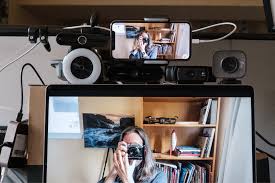 A method of capturing webcam images