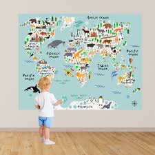 See more ideas about wall maps, antique maps, cool walls. Huge World Map Poster Decal World Map Wall Decal Playroom Wall Decals Map Wall Decal