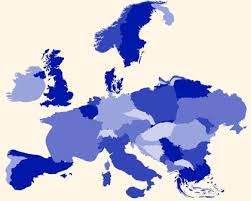 Lokalizacja francji na tle europy. Tak Wygladalaby Europa Gdyby Liczyl Sie Tylko Dlug Mapa Tygodnia Puls Biznesu Pb Pl