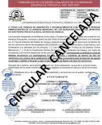 Los Naranjos Esquipulas. Agencia Municipal 2023-2025