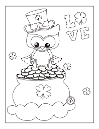 Patrick's day coloring pages that the little ones will love. Free Printable St Patrick S Day Coloring Pages Oh My Creative