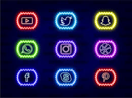 Download Social Media Icons Vector Set 01 Graphic By Zerobbat Creative Fabrica Yellowimages Mockups