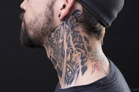 Things like teeny finger tattoos, small scripts, and delicate designs can all be executed beautifully in black and gray. 56 Enchanting Black And Gray Neck Tattoos