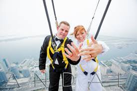 * * * * * if you enjoy this video be sure to. Wedding Photos At The Edgewalk Cn Tower Toronto With Press Release