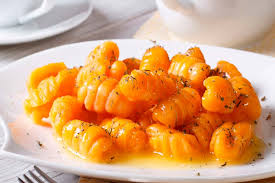 Recetas de ñoquis ¿te apetecerían unos ñoquis (o gnocchi, en italiano) hoy para comer? Noquis De Calabaza Recetinas