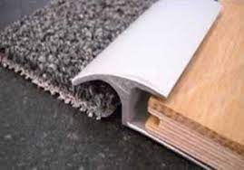 When two of them meet at a doorway, the abrupt edge is obvious. Edging Transitions And Thresholds Carpet To Tile Transition Carpet Repair Types Of Carpet