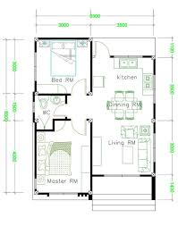 Plan Maison 6 5 X 8 5 Avec 2 Chambres Site Specialise Dans L Ingenierie Civile L Architecture Plan Maison Plan Maison 2 Chambres Plans De Maison Bungalow
