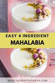 Mahalabia Muhallebi Middle Eastern Milk Pudding Recipe In 2020 Dessert Recipes Easy Mahalabia Recipe Savory Snacks