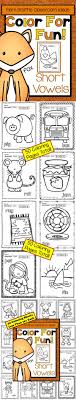 Short Vowels Coloring Pages 50 Pages Of Short Vowel Coloring Book Fun Short Vowels Group Games For Kids Vowel Lessons