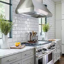 White cabinets with the multi backsplash dark counters and gray. Subway Tile With Dark Grout Design Ideas