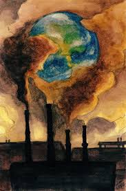 This Photo Demonstrates How Our World Is Being Destroyed Our Generation Oblivious To The Impact That They Pollu Earth Art Global Warming Art Environmental Art