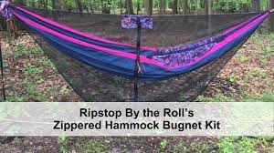 Hanging nest cacoon in taupe: Rsbtr Zippered Hammock Bug Net Kit Youtube