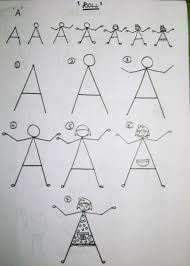Learn alphabet a to z coloring and drawing learn colors for kids. How To Teach Kids To Draw Using The Alphabet Feltmagnet