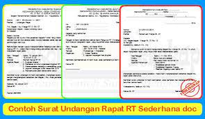 Seperti yang sudah kita ketahui, sebuah perusahaan sudah bisa dipastikan mempunyai agenda dan rencana yang banyak. Contoh Surat Undangan Rapat Rt Sederhana