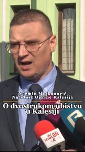 Načelnik Općine Kalesija Nermin Mujkanović obratio se javnosti nakon  svirepog ubistva majke i 13-godišnjeg djeteta. Policija i dalje traga za  osumnjičenim za njihovo ubistvo., #ftv #Federalna ...
