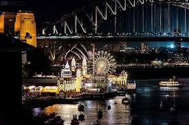 Picturesque Night Lights Of Luna Park Sydney Harbour One Of My Favourite Cities In The World Luna Park Sydney Sydney Australia New South Wales