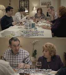 Author is not responsible for offence caused to those who receive mr morris or horrible grandma as a result. Friday Night Dinner Had Me In Absolute Stitches Watched The Whole Of Series 1 In One Go My Family Are A Bit Friday Night Dinners Night Dinner Friday Night