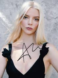 ANYA TAYLOR JOY SIGNED