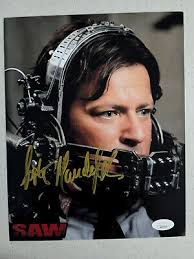 Costas Mandylor Signed Saw 3-D 8x10 Photo Mark Hoffman Autograph JSA BAS  COA I