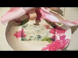 How To Upcycle A Frying Pan Shabby Chic French Pink Decoupage Youtube Decoupage Tutorial Decoupage Upcycle