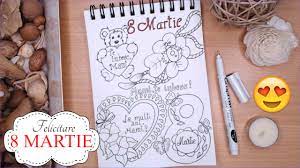 Îți mulțumim pentru că ești cu noi! 8 Martie Diy Felicitare Ziua Mamei Desenez Si Colorez Youtube