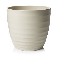 Simona flower pot 14 cm, pink. Scheurich Indoor Plant Pot Cream 14cm Wilko