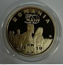 26 feb 2021 poate fi prevenit cancerul colorectal? 50 Bani 2019 Regina Maria Commemorative 2019 Romania Coin 44923