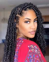 What Hair To Buy For Butterfly Locs Wrap Crochet Method Un Ruly In 2021 Faux Locs Hairstyles Butterfly Locs Braided Hairstyles