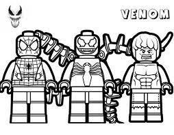 Click the image and colour online! Venom Coloring Pages Kizi Coloring Pages