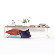 Reclaimed steel and wood from railcars become modern decor combined with historic preservation in this industrial style table. Walnut Railcar Coffee Table Croft House Touch Of Modern