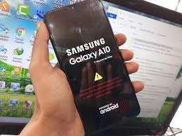 Samsung Galaxy A10 A20 The Phone Is Not Running Samsung Official Software Fix Firmwarebd