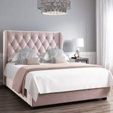Maybe you would like to learn more about one of these? Safina Diamante Wing Back Bed In Light Pink Velvet Oxford Beds Wingback Beds Majestic Beds Yorkshire Beds Majestic Special Mattresses