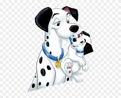 You can recognize him by the spots on his back form an inverted horseshoe. 101 Dalmatians Disney Clipart 3697264 Pikpng