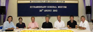 Sabah Golf and Country Club's General Committee booted out