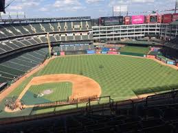 Globe Life Park In Arlington Section 333 Home Of Texas Rangers