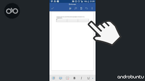 Cara Membuat Tabel Di Microsoft Word Android Serta Modifikasinya